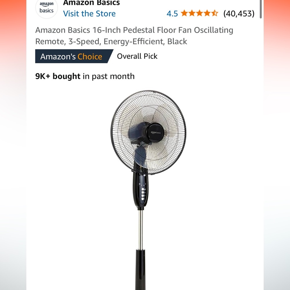 Reserved - Amazon fan